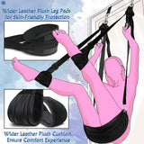 Sex Swing Bondage Restraints BDSM Toys, Selver 2 in 1 Door Sex Swing & Thigh Sling with Adjustable Straps, BDSM Kit Couples Toys