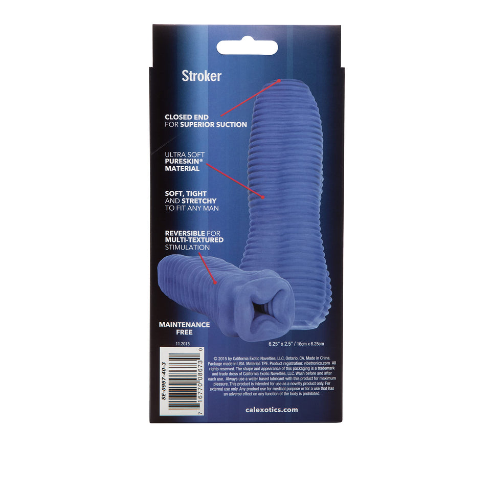 Apollo Reversible Closed End Stroker - Gray