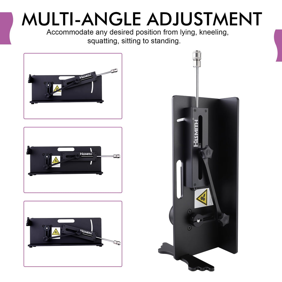 Hismith Table Top 2.0-Premium Sex Machine with KlicLok System, Wire-Controlled Love Machine for Couples