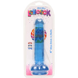 Lollicock Slim Stick W/Balls 8In Berry