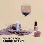 Dame Products Kip, Discreet Lipstick Vibe With 5 Patterns + 5 Intensities, Waterproof, Lavender
