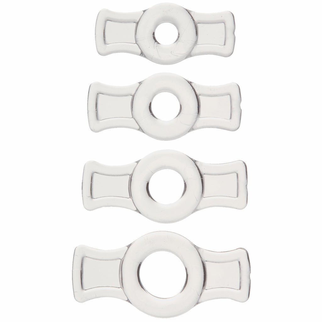 Titanmen - Cock Ring Set Clear