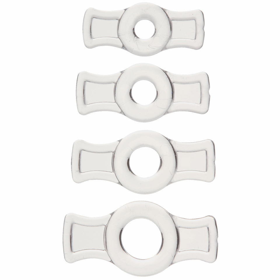 Titanmen - Cock Ring Set Clear