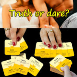 MEBAULT Truth or Dare Sex Card Game Intimacy Deck Sex Toy Adventurous Playing Cards Erotic Bedroom Game for Couple Lover