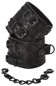 (D) Sincerely Double Strap Han Cuffs