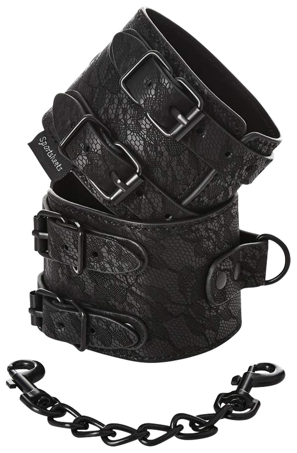 (D) Sincerely Double Strap Han Cuffs