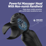 Tracy's Dog Sex Toys for Men and Couple, Powerful Penis Vibrator Male Masturbator Adult Toys, 2 in 1 Male Sex Toy Stroker for Gl