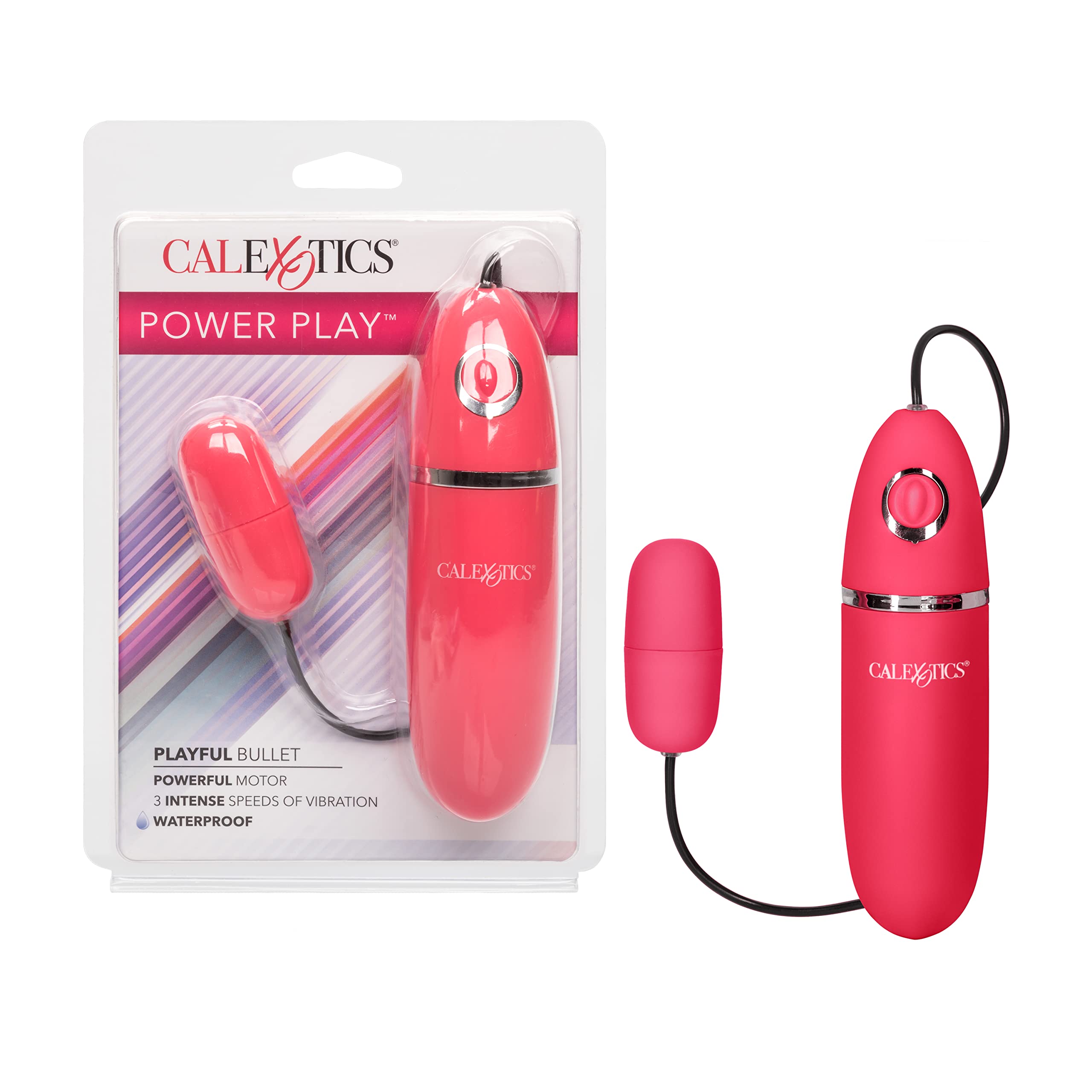 California Exotic Novelties Power Play Playful Bullet, Teal