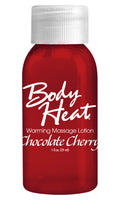 (D) Body Heat Warming Massage Lotion 1Oz Chocolate Cherry