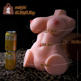 baiwatt 18.2LB Sex Dolls Male Masturbator - Sex Toys for Men Sex Doll Torso with Big Breasts & Butt Male Sex Toy Pocket Pussy fo