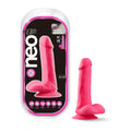 Blush Novelties Neo Elite Silicone Dual Density 6 Inch Dildo | Ultrasilk Silicone |Suction Cup Base & Harness Compatible for Han