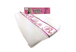 Little Genie Miss Bachelorette Veil (White)