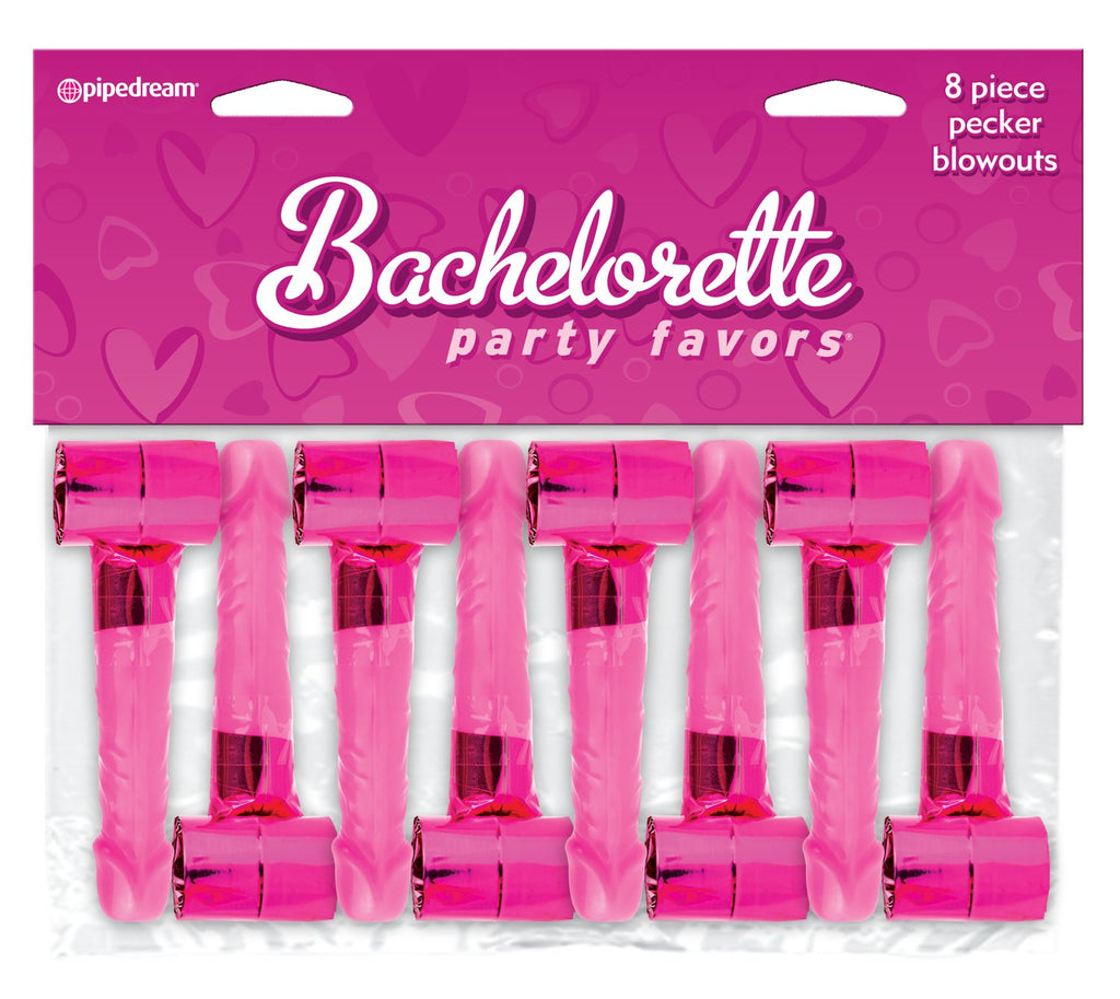 Pipedream Bachelorette Party Pecker Blowouts, 8 Piece