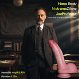 6.49 in Huge Thick Dildo Realistic Silicone Penis for G-Spot Stimulation, Reproduction Handmade Real Dildo, Long Giant Dildos Ad