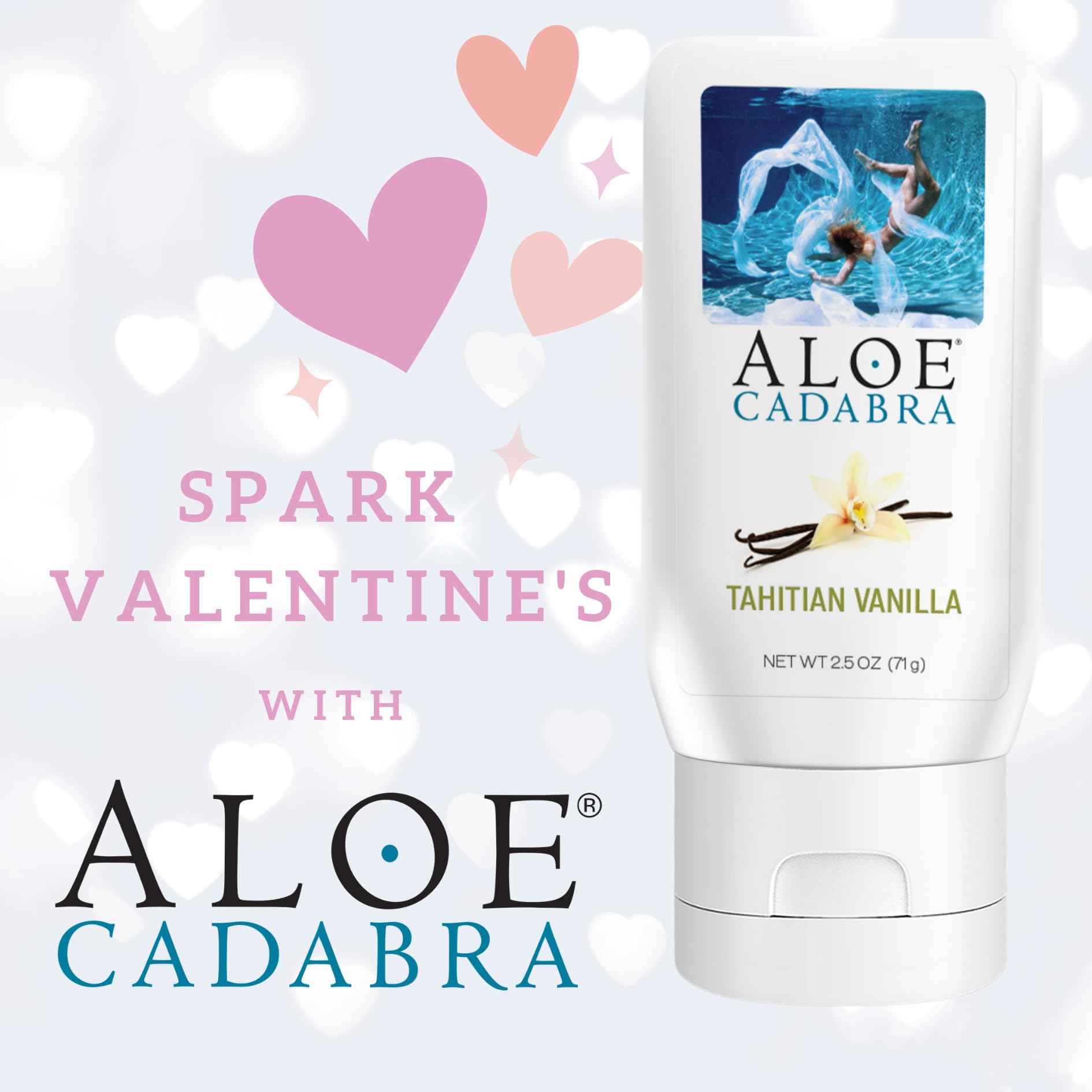 Aloe Cadabra Organic Lube Tahitian Vanilla 2.5Oz