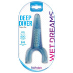 Hott Products Unlimited 67493: Tongue Star Deep Diver Vibe Tongue Blue