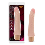 Blush Novelties X5 Plus Mambo Vibe - 9 Inch Long Realistic Multi Speed Vibrating Dildo - Lifelike Vibrator - Soft Flexible Dildo