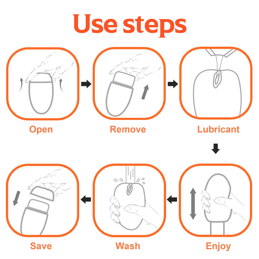 Male Masturbator Egg, Lilecemie Portable Pleasure Pocket Pussy Stroker with 3D Realistic Textured Vagina Ultra Soft Stretchy Mal