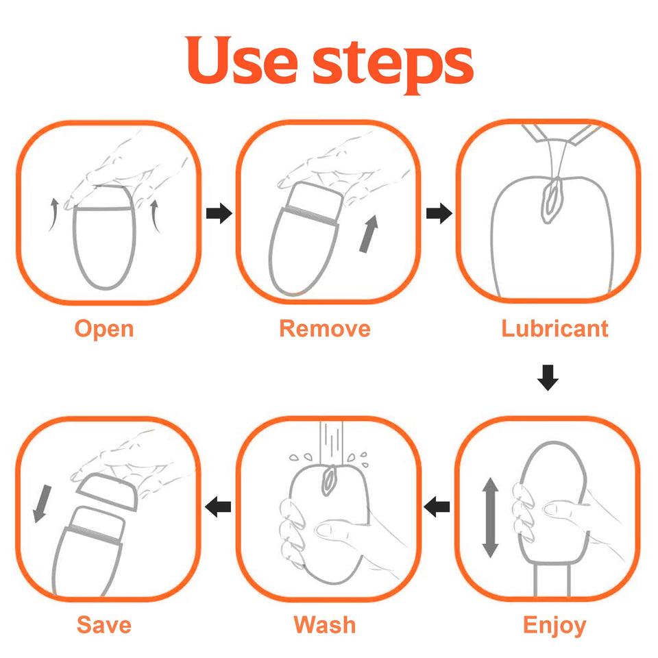 Male Masturbator Egg, Lilecemie Portable Pleasure Pocket Pussy Stroker with 3D Realistic Textured Vagina Ultra Soft Stretchy Mal