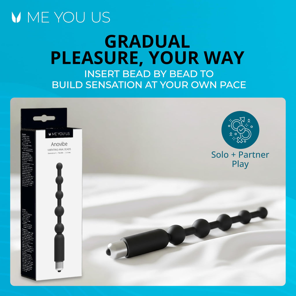 Me You Us Anovibe Vibrating Anal Beads
