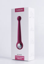 Svakom Bonnie - Rechargeable, Double Pleasure Vibrator - Waterproof Dildo - Vibrating Personal Massager - Sex Toys For Men, Wome