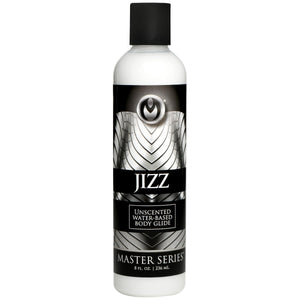 Master Series Jizz Unscented Water-Based Lube, 8 Ounce