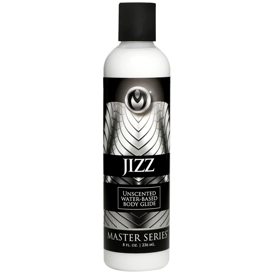 Master Series Jizz Unscented Water-Based Lube, 8 Ounce