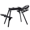 Master Series Extreme Bondage Table Adjustable Restraint Wrist Cuffs Included Sex Furniture Massage Bed with Face & Crotch Hole 