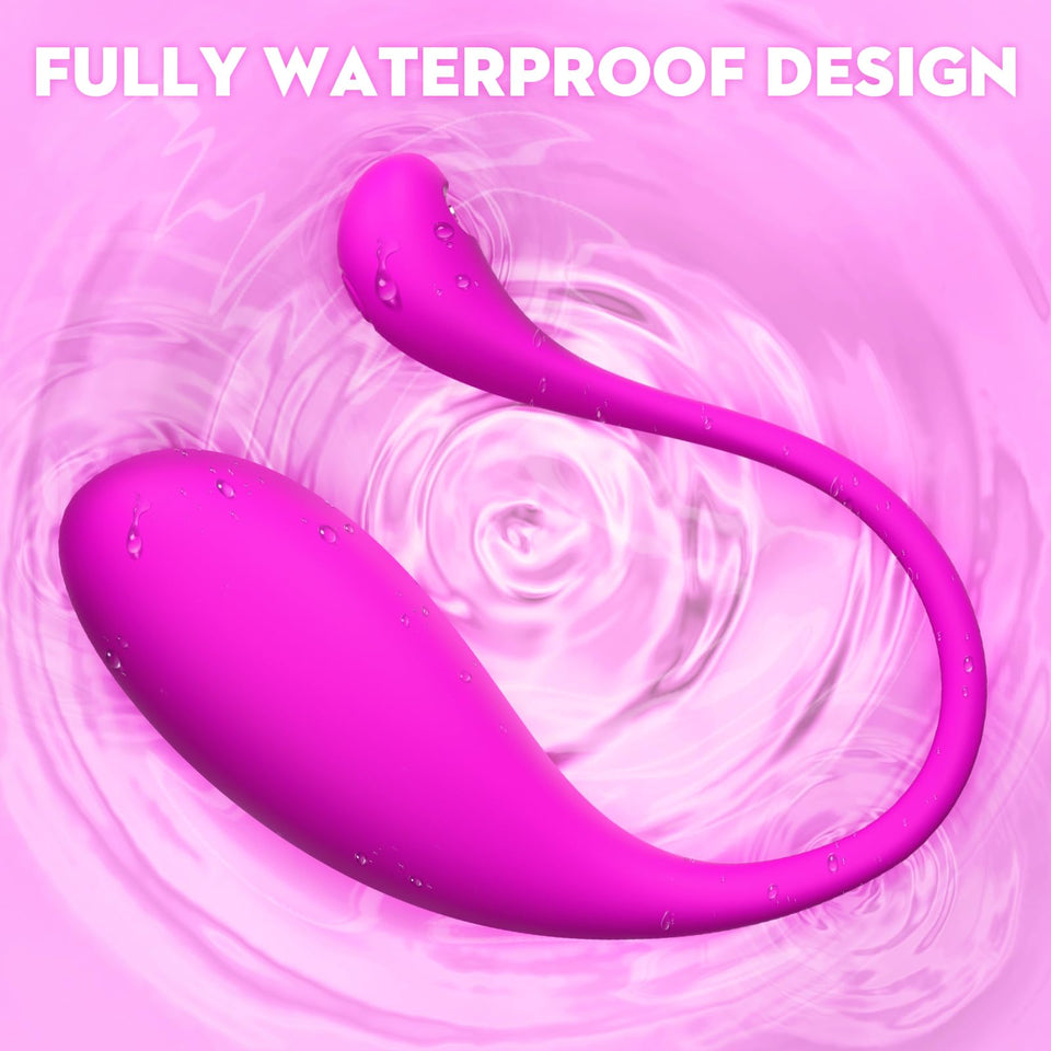GMOKYY APP Remote Control Adult Sex Toys for Women, G Spot Vibrator Egg Wearable Panty Vibrators for Bluetooth Long Distance Lov