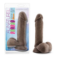 Blush Novelties Adult Sex Toys - Au Naturel Sensa Feel Dual Density Realisitc Dildo - 8 Inch - Body Safe - Flexi Shaft Lifelike 