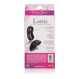 Dr Laura Berman Intimate Basics Lottie - 10 Function Remote Panty Pleaser Vibrator - Pocket Adult Toys For Couples - Wireless Vibe Egg Massager - Black