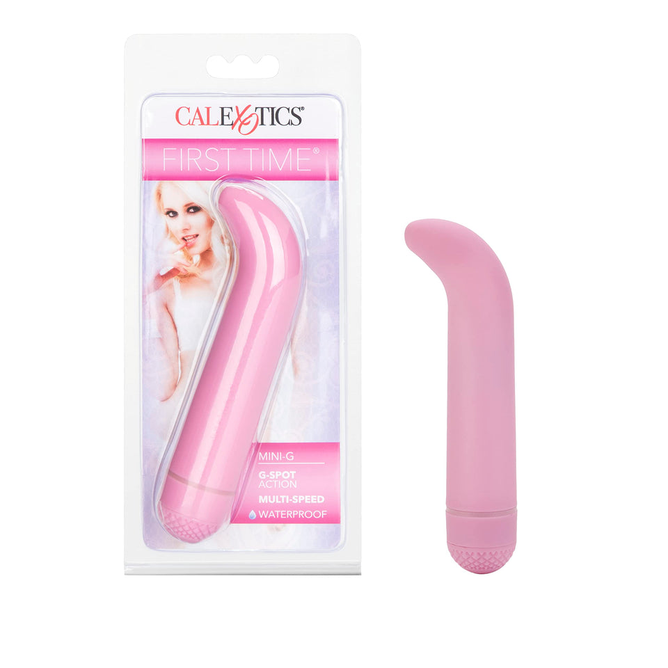 CalExotics First Time Mini G Spot Bullet Vibrator Adult Sex Toy - Pink SE-0004-06-2