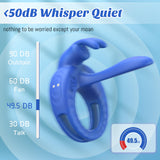 Penis Extender with G Spot Clitoris Stimulator Sex Toy for Men Male Vibrator, Adult Toys Penis Ring Cock Sleeve for Couples Man