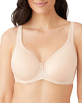 Wacoal Womens Basic Beauty Contour T-Shirt Molded Bra, Sand, 44C US
