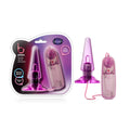 Blush B Yours Basic Pleaser 4.25 Butt Plug, Beginners Remote-Controlled Vibrating Anal Plug - Multi-Speed, Tapered, Splashproof,