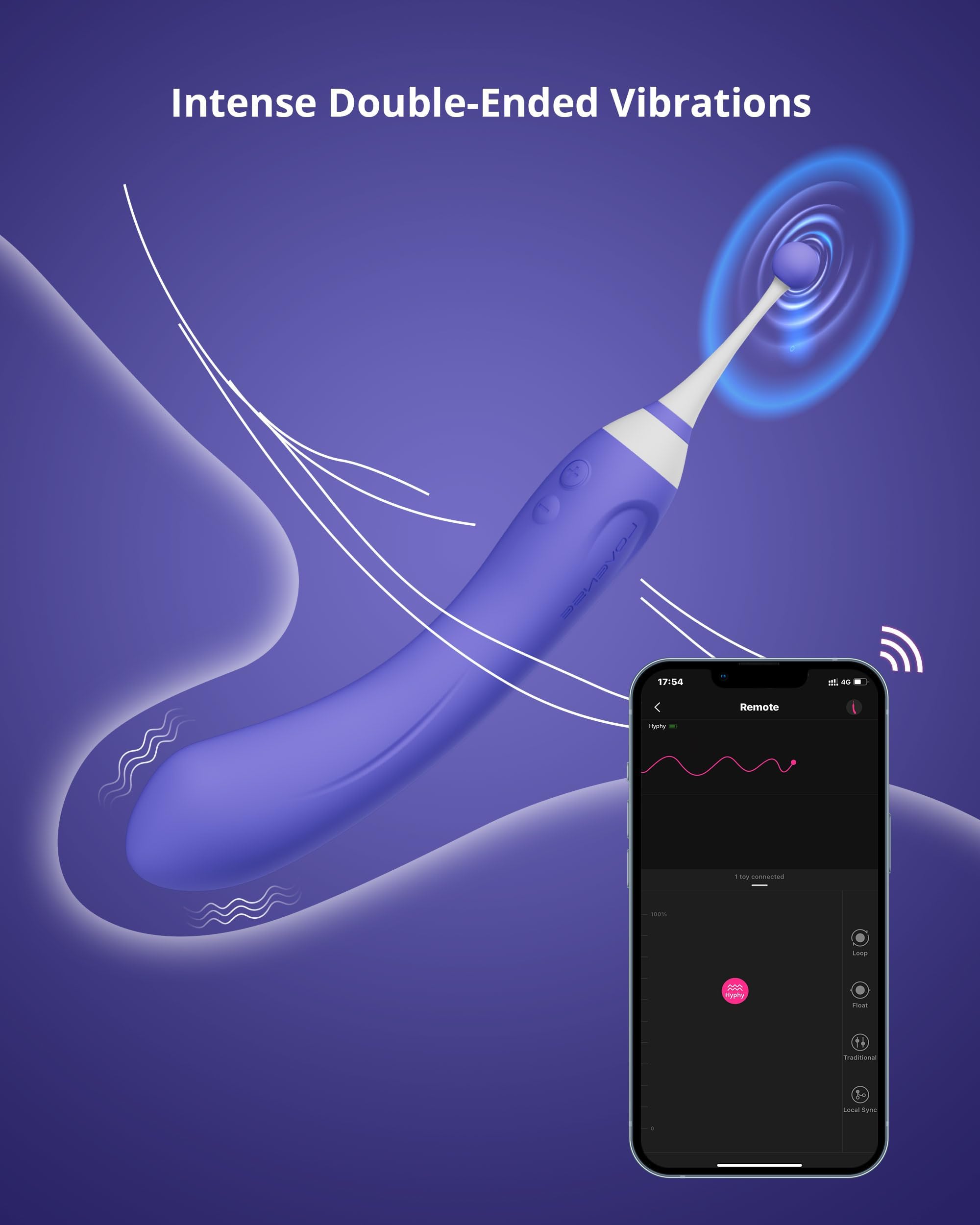 Lovense Hyphy Dual-End Vibrator