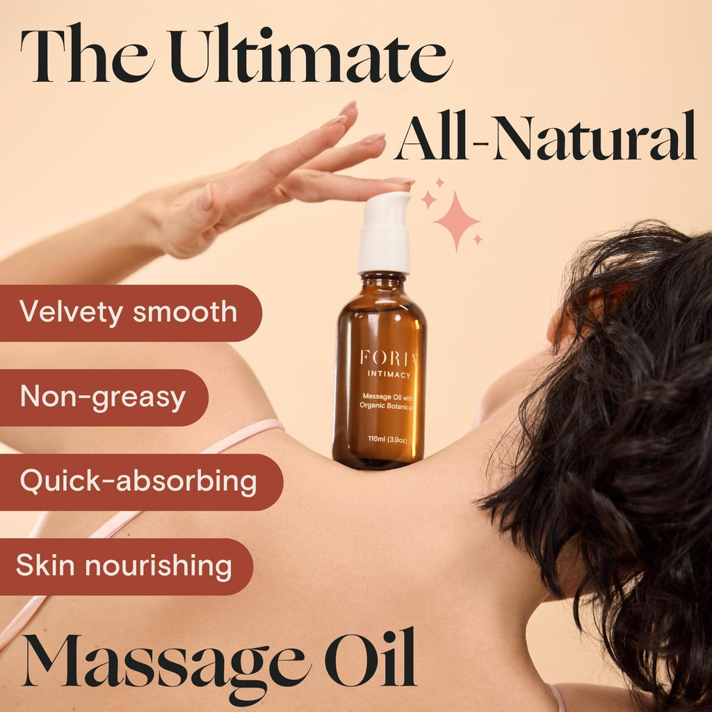 Foria Massage Oil With Organic Botanicals