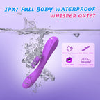 Rabbit G Spot Vibrator Sex Toys, 7 * 7 Vibrating Modes 8.4'' Couple Realistic Vibrators Anal Dildo Wand Adult Toys, Adult Sex To