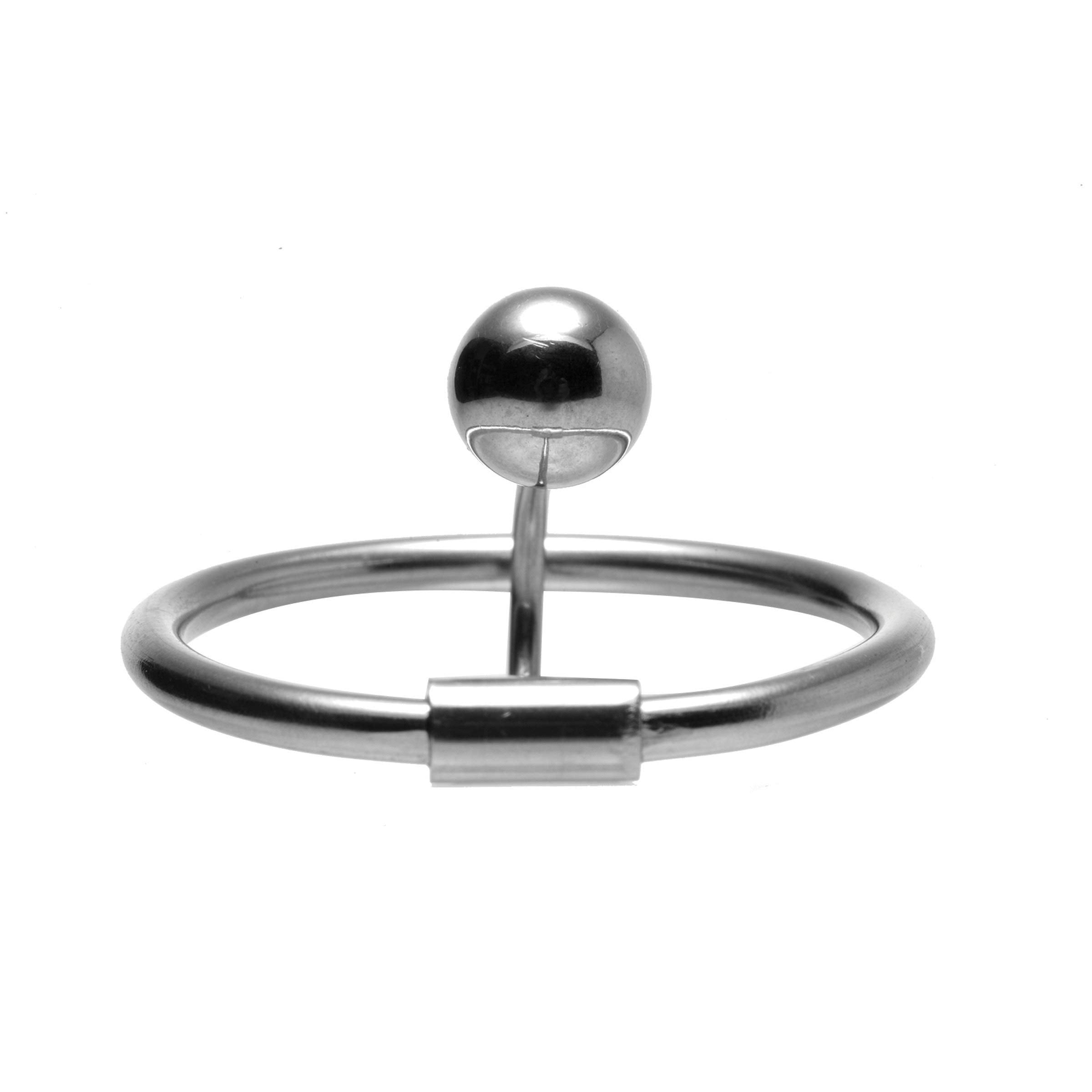 Master Series Halo Urethral Plug With Glans Ring