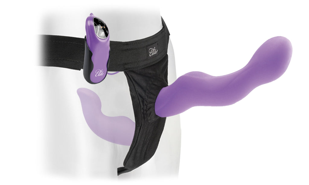 Pipedream Fetish Fantasy Elite 7'' Vibrating Penetrix Dildo, Purple