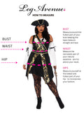 4Pc.Black Sea Buccaneer,Dress,