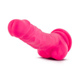 Blush Novelties Ruse 7.5 Inch Silicone Dildo, Thick, Girthy, Suction Cup, Strap On Harness Compatible, Sex Toy For Women