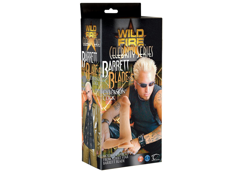 Wildfire Celebrity Series Barrett Blade'S Cyberskin Cock