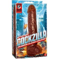 Icon Brands - Cockzilla, Black, Large Realistic Dildo, Black Dong