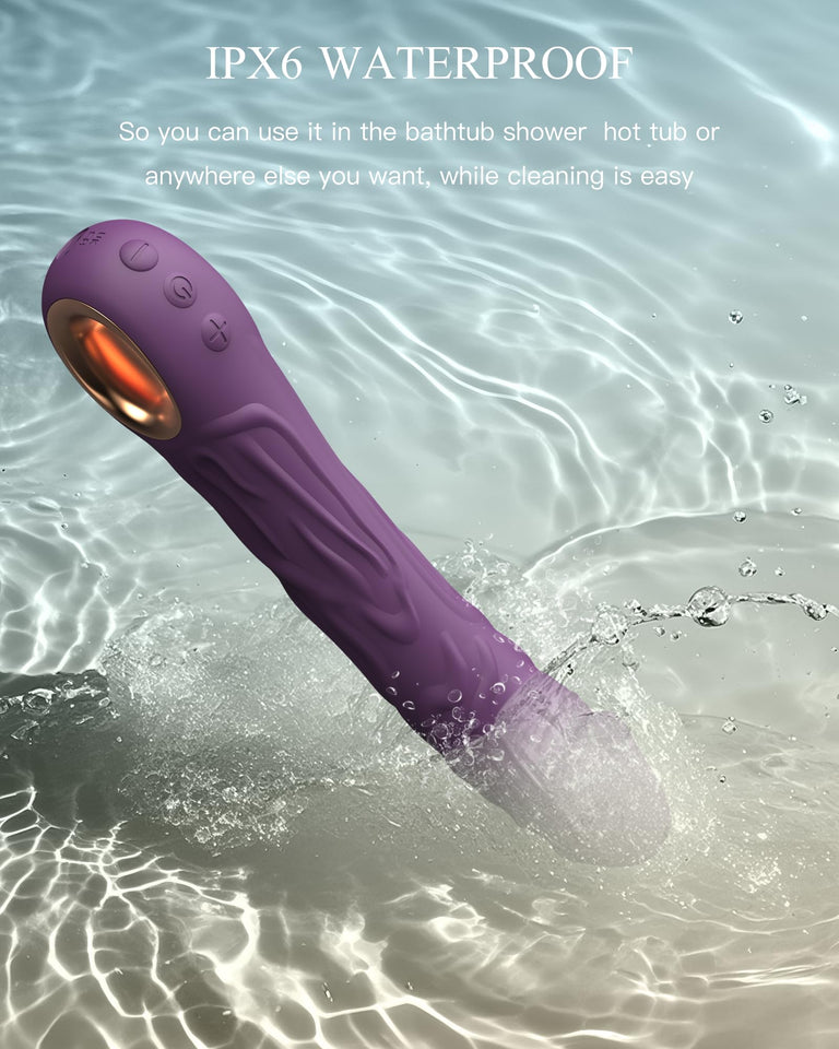 Nosakki Realistic Vibrator Dildo for Women Men, Sex Toys Clitoris G Spot Anal Stimulator with 10 Powerful Vibration Mode, Finger