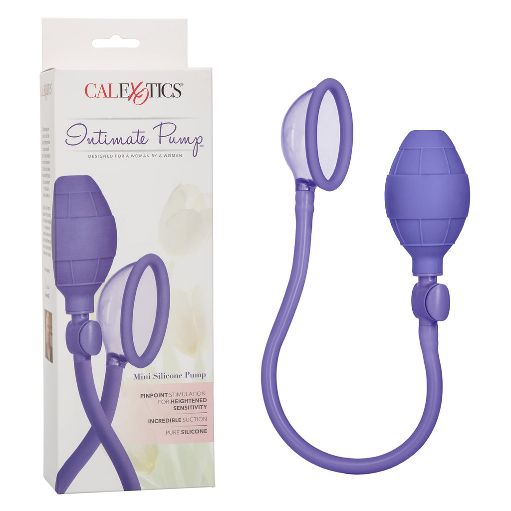 California Exotic Novelties Mini Silicone Clitoral Pump, Purple