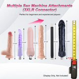 AUXFUN Sex Machine Automatic Love Machine with Remote Control & Graded Dildo,Thrusting Fuck Machine with 3XLR Connector & APP Ju