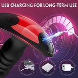 Anal Plug Vibrator with App Control Sex Toy for Men Women - Prostate Massager with 7 Thrusting & Vibrating Modes Adult Anal Vibr