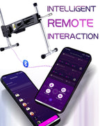 Hismith Premium Sex Machine Device, APP Remote Control Adult Sex Toy, with KlicLok System Connector, with Silicone Dildos and Ma