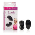 CalExotics Dr Laura Berman Intimate Basics Lottie - 10 Function Remote Panty Pleaser Vibrator - Pocket Adult Toys for Couples - 